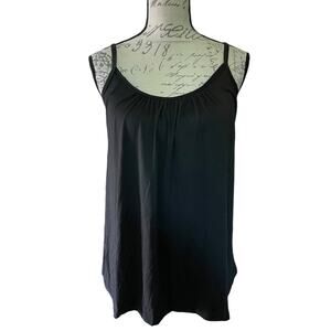 32 Degrees Cool Black Flowy Bra Cami Size Small NWOT